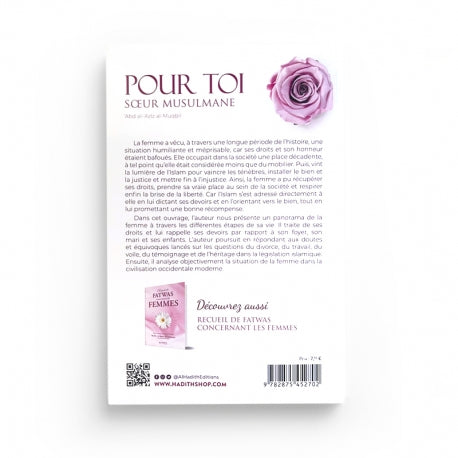 Pour Toi, Soeur Musulmane - ‘Abd Al- ‘Aziz Al-Muqbil - Éditions Al-Hadîth - Librairie Al Minhaj