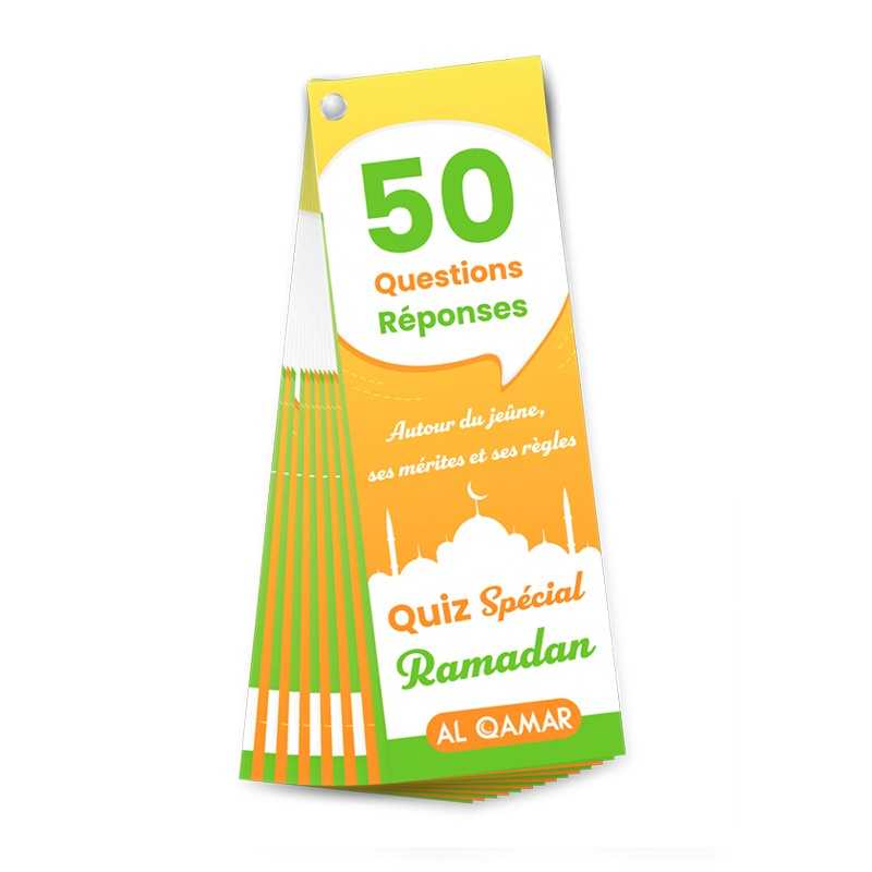 Quiz Spécial Ramadan - 50 Questions &amp; Réponses - Al Qamar - Librairie Al Minhaj