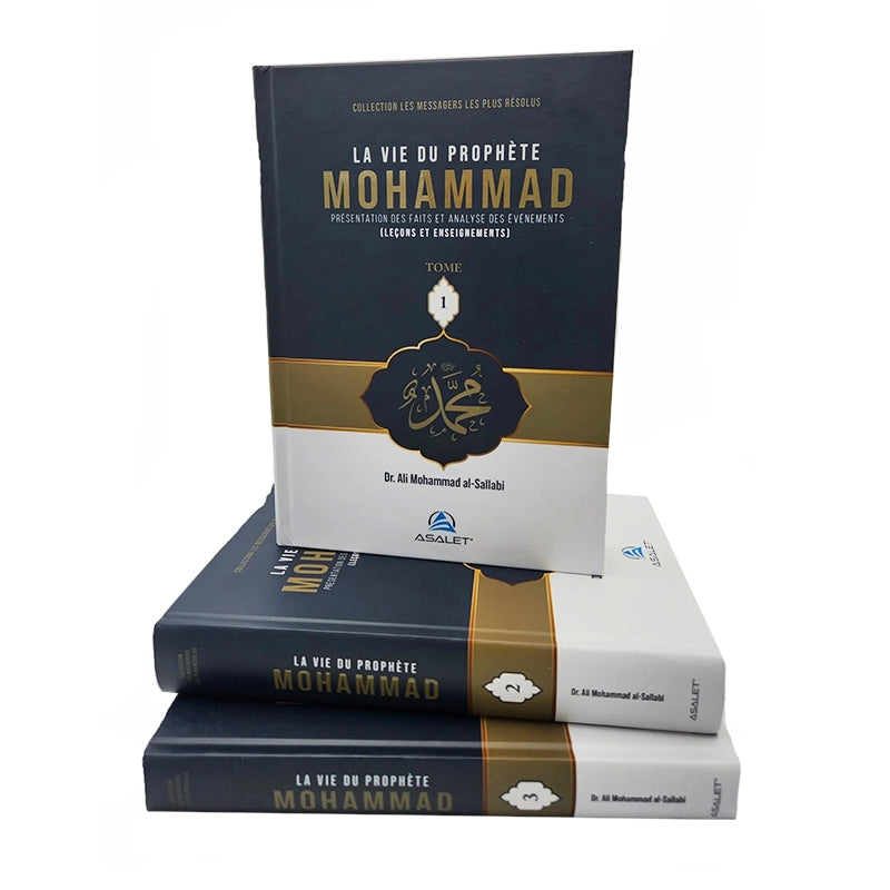 La vie du Prophète Mohammad - 3 tomes - Ali Mohammad al-Sallabi - Asalet - Librairie Al Minhaj