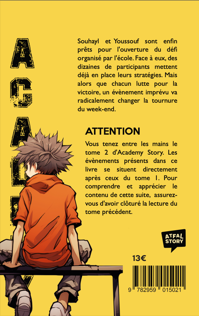 Photo de ACADEMY STORY - TOME 2 - Librairie Al Minhaj