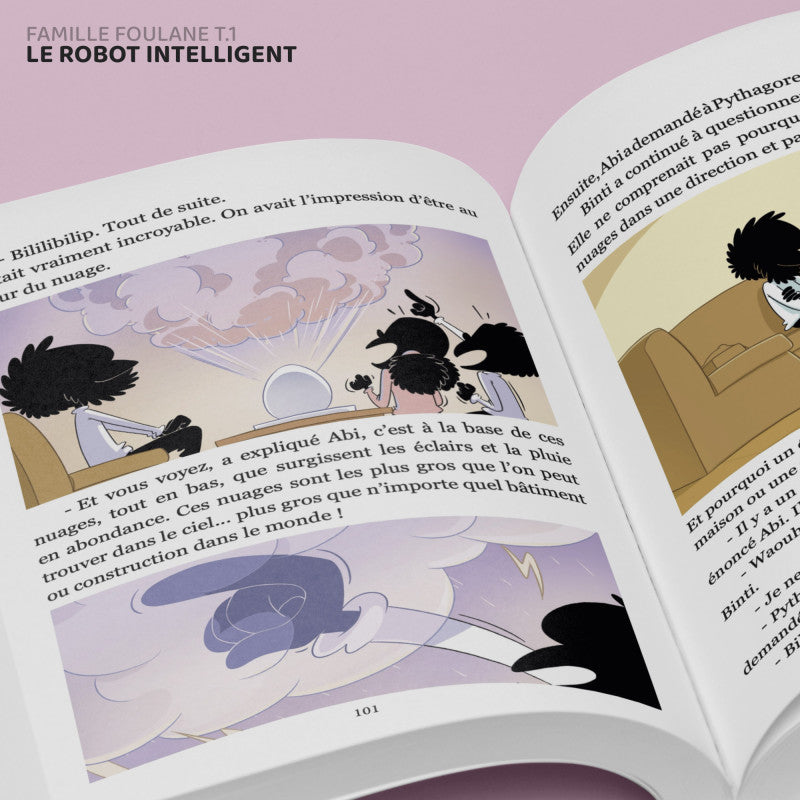 La Famille Foulane (Tome 1) - Le Robot Intelligent - BDouin - Librairie Al Minhaj