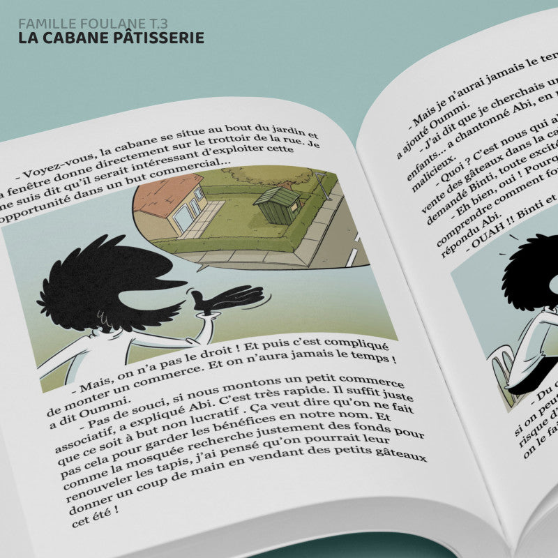 La Famille Foulane (Tome 3) - La Cabane Pâtisserie - BDouin - Librairie Al Minhaj