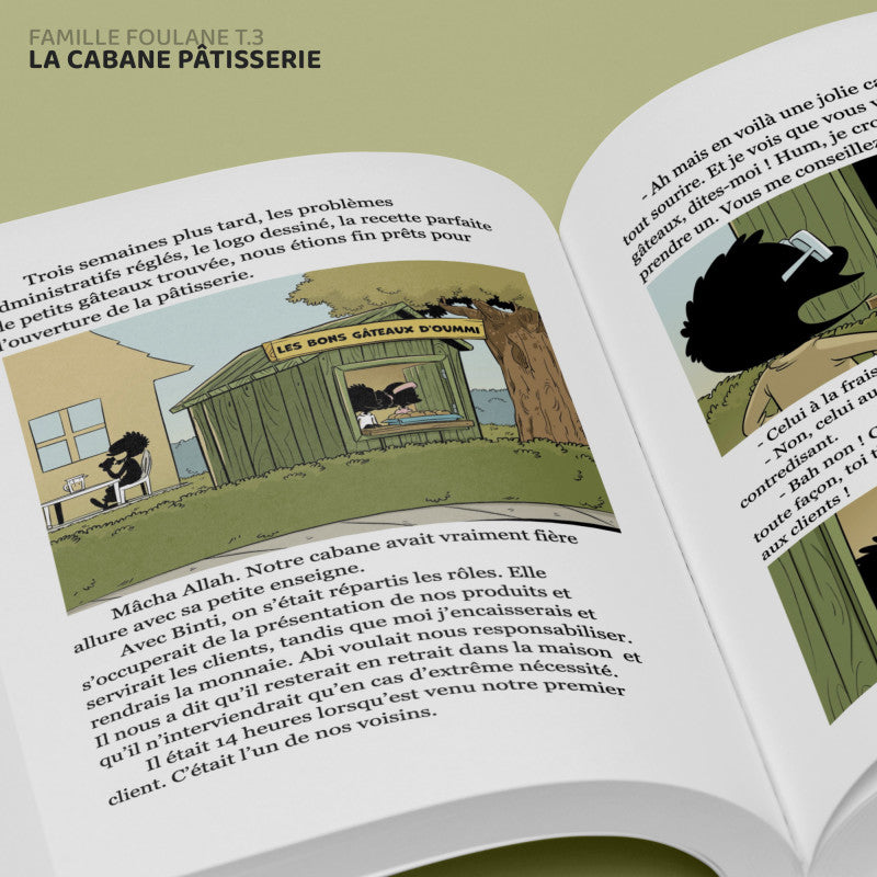 La Famille Foulane (Tome 3) - La Cabane Pâtisserie - BDouin - Librairie Al Minhaj