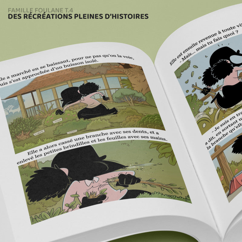 La Famille Foulane (Tome 4) - Des récréations pleines d'histoires - BDouin - Librairie Al Minhaj