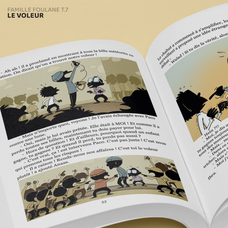 La Famille Foulane (Tome 7) : Le voleur - Norédine Allam - Bdouin - Librairie Al Minhaj