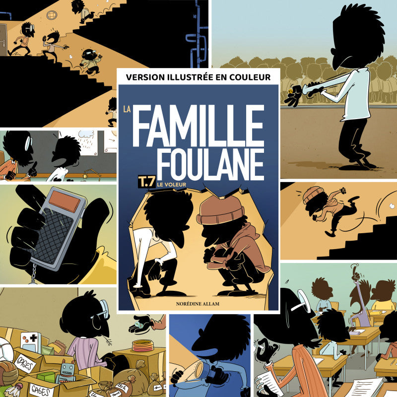 La Famille Foulane (Tome 7) : Le voleur - Norédine Allam - Bdouin - Librairie Al Minhaj