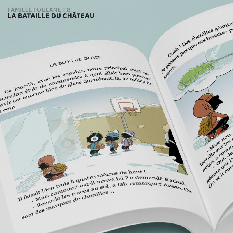 La Famille Foulane (Tome 8) : La bataille du château - Bdouin - Librairie Al Minhaj