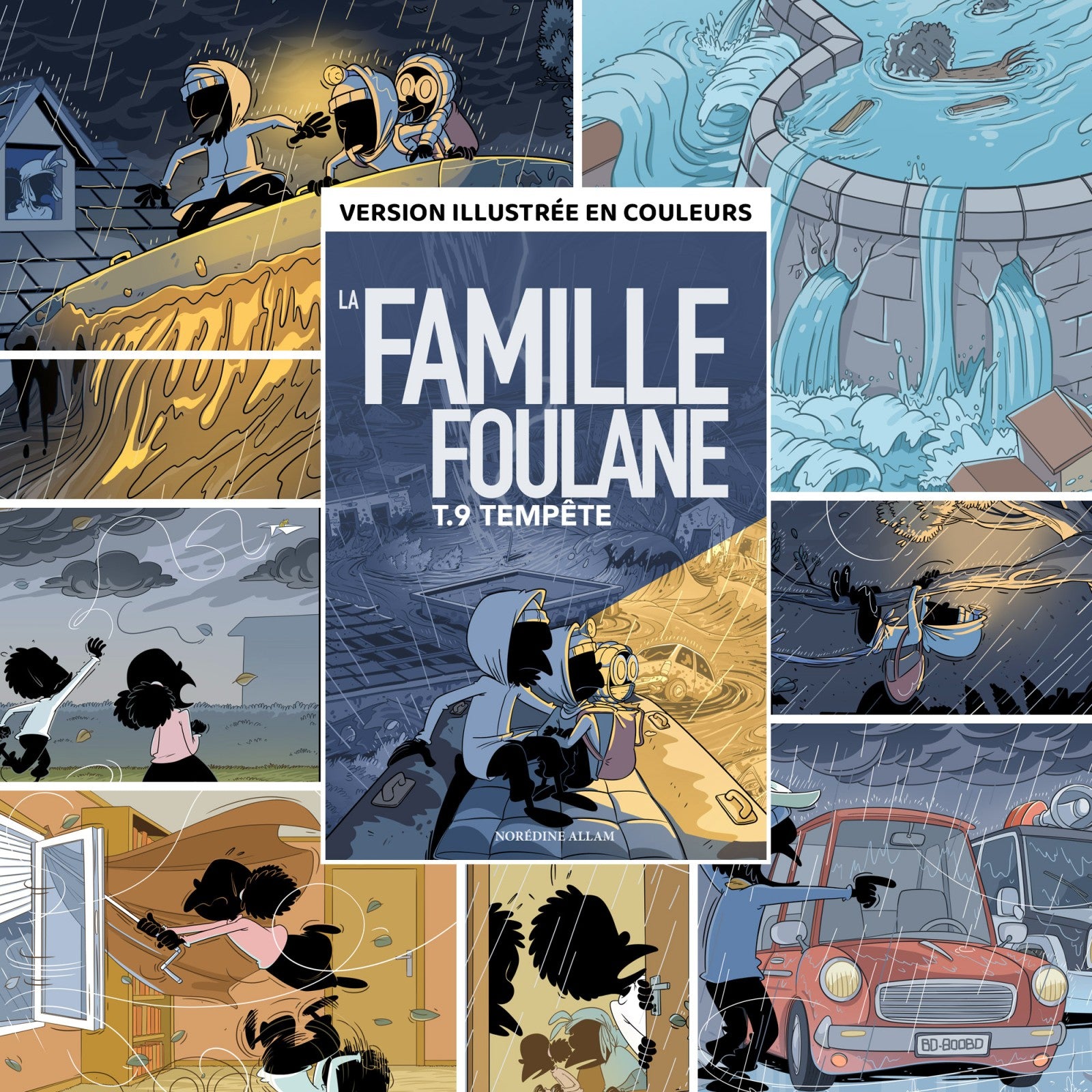 La Famille Foulane (Tome 9) : Tempête - Bdouin - Librairie Al Minhaj