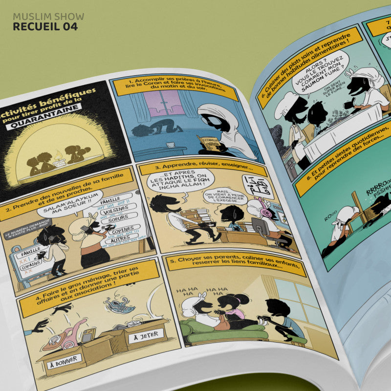 Le Recueil du Muslim Show - Tome 4 - Bdouin - Librairie Al Minhaj