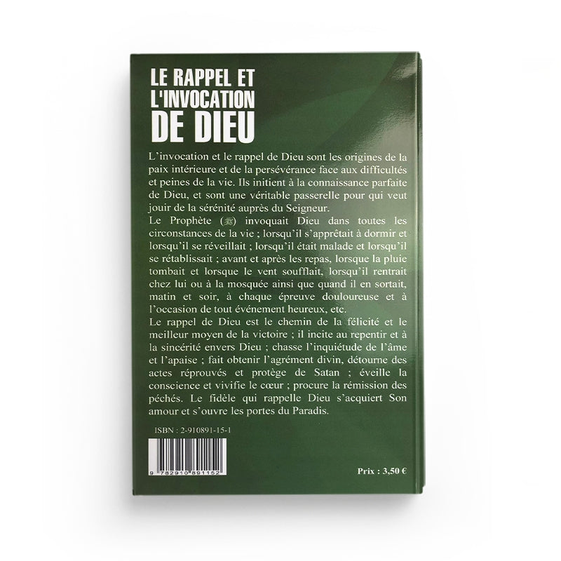 Le Rappel Et L’invocation De Dieu - Librairie Al Minhaj