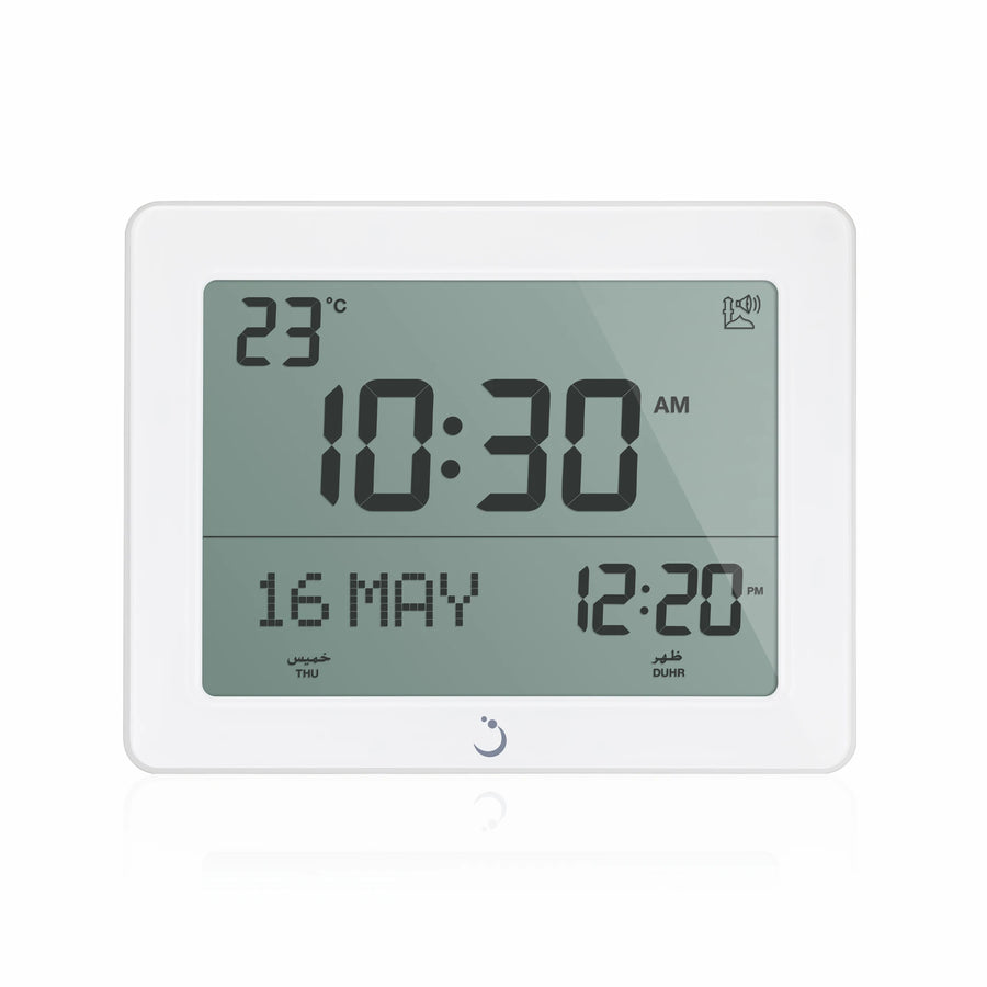 Horloge De Bureau AlFajr Avec Appel À La Prière – REF CF19 - Librairie Al Minhaj