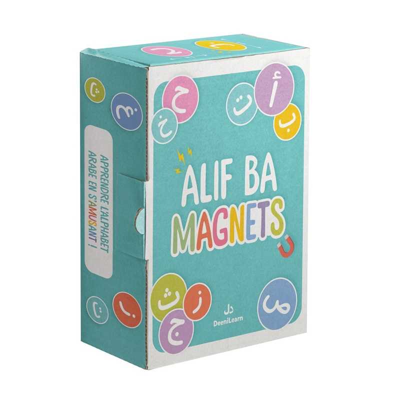 Alif Ba Magnets - Apprendre l’Alphabet Arabe en S’Amusant ! - Editions DeeniLearn