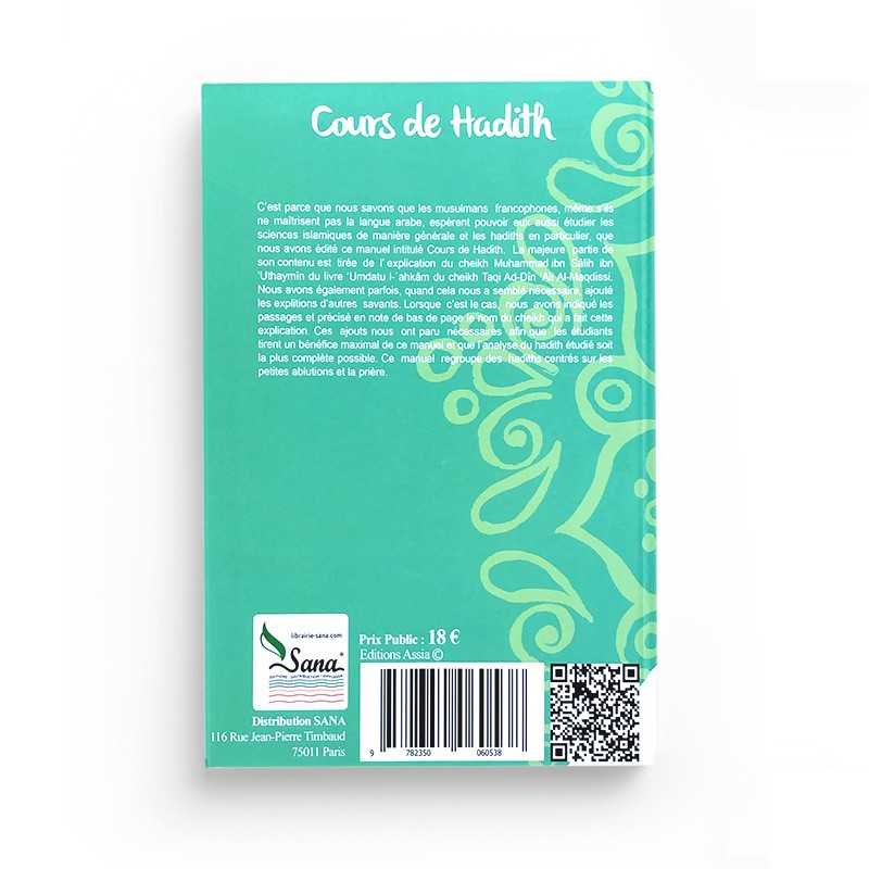 Cours De Hadith, Bilingue (Français / Arabe) - Edition Assia - Librairie Al Minhaj