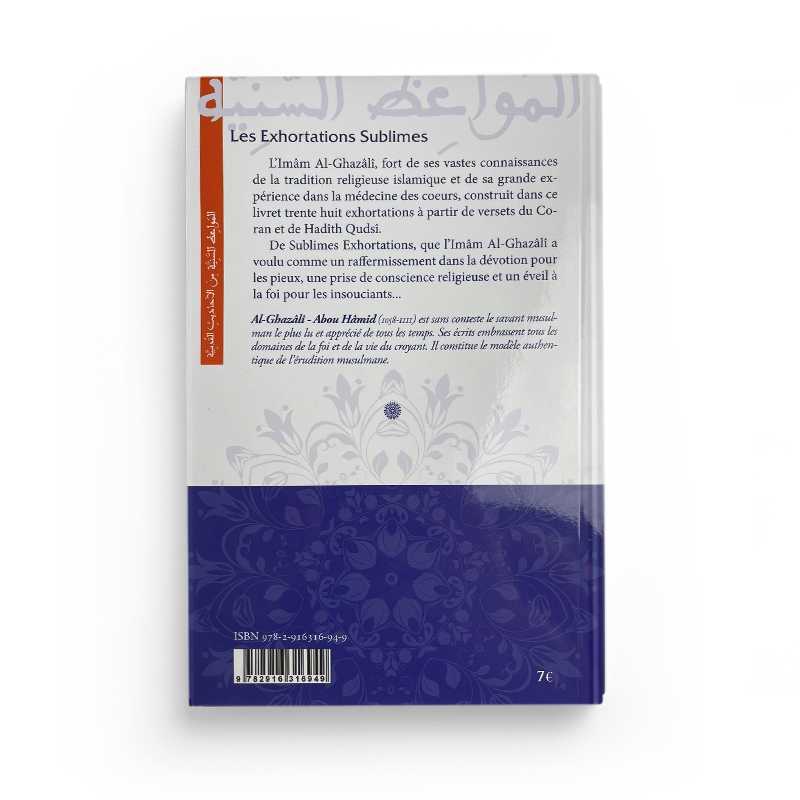 Les Exhortations Sublimes - Abou Hamid Al Ghazali - Éditions Iqra - Librairie Al Minhaj