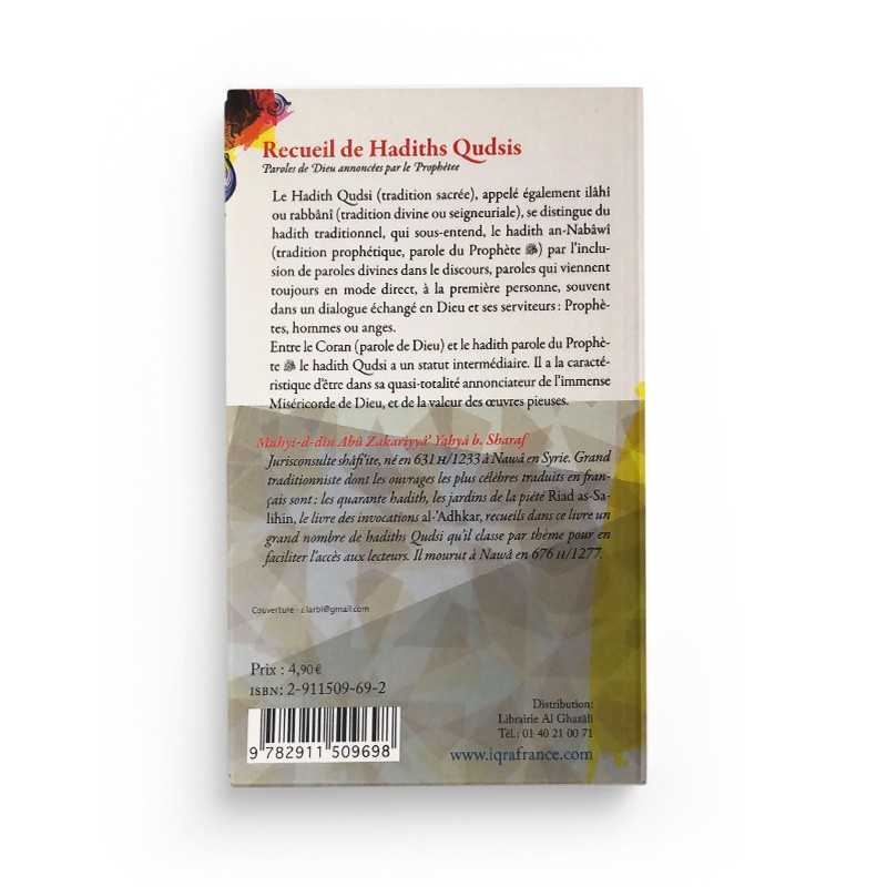 Recueil De Hadiths Qudsis D'Après Nawawi - Éditions Iqra - Librairie Al Minhaj