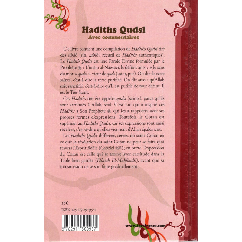 Somme De Hadiths Qudsi - Librairie Al Minhaj