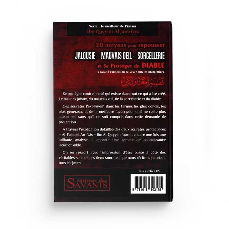 Jalousie, Mauvais Œil, Sorcellerie : 20 Moyens De Les Repousser - Éditions Des Savants - Librairie Al Minhaj