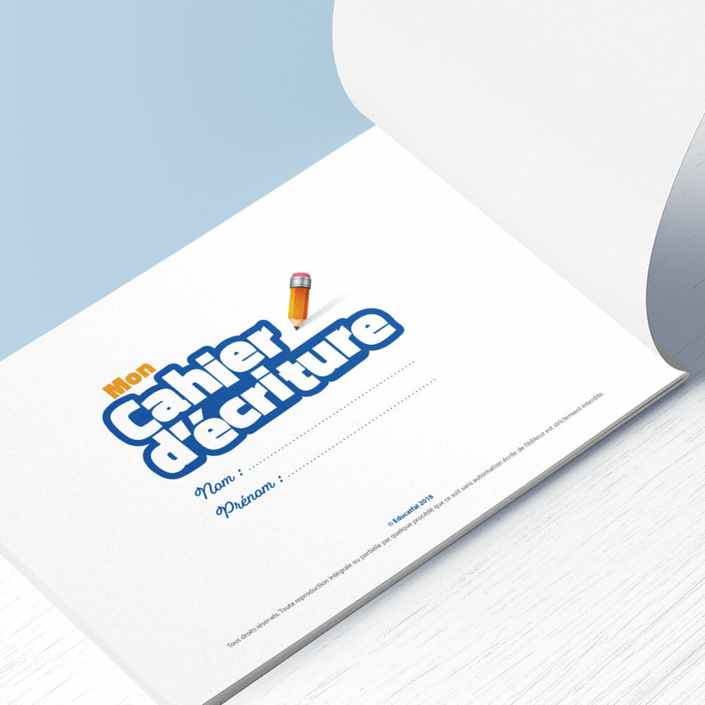 Mon Cahier d'écriture - Les lettres de l'alphabet arabe - Educatfal - Librairie Al Minhaj