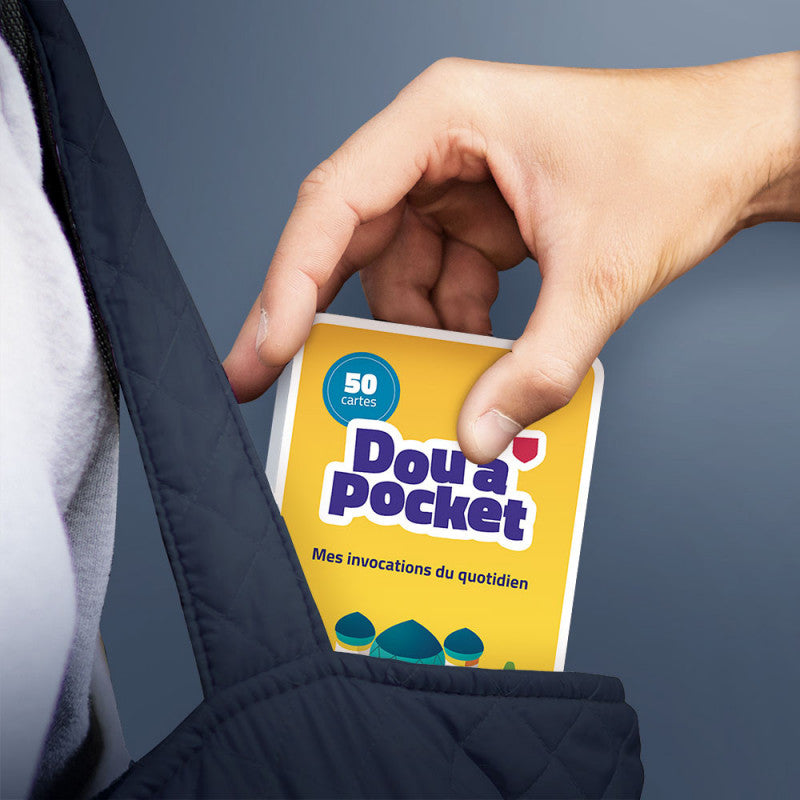 DOU’A POCKET : Mes Invocations Du Quotidien, 50 Cartes (Arabe- Français- Phonétique) - Librairie Al Minhaj