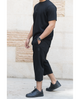 Ensemble Sarouel & Tee-Shirt WASSAT – Noir, Gris, Vert, Beige, Bleu Ciel – 100% Coton - Librairie Al Minhaj