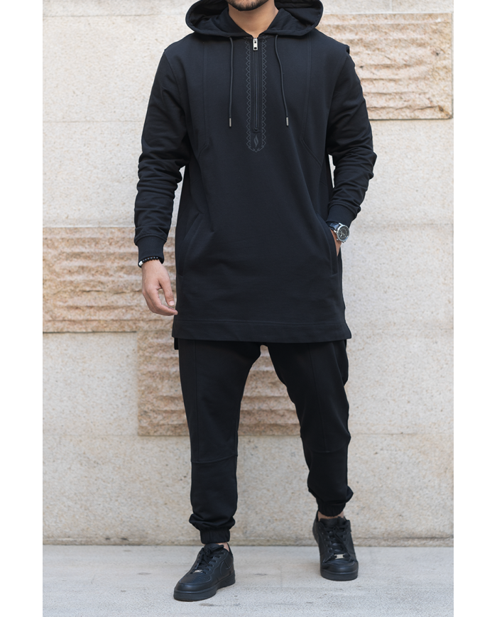 Ensemble Sweat & Pantalon Sarouel 100% Cotton