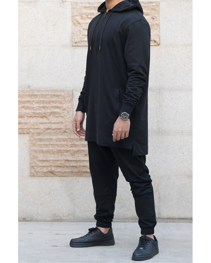 Ensemble Sweat & Pantalon Sarouel 100% Cotton