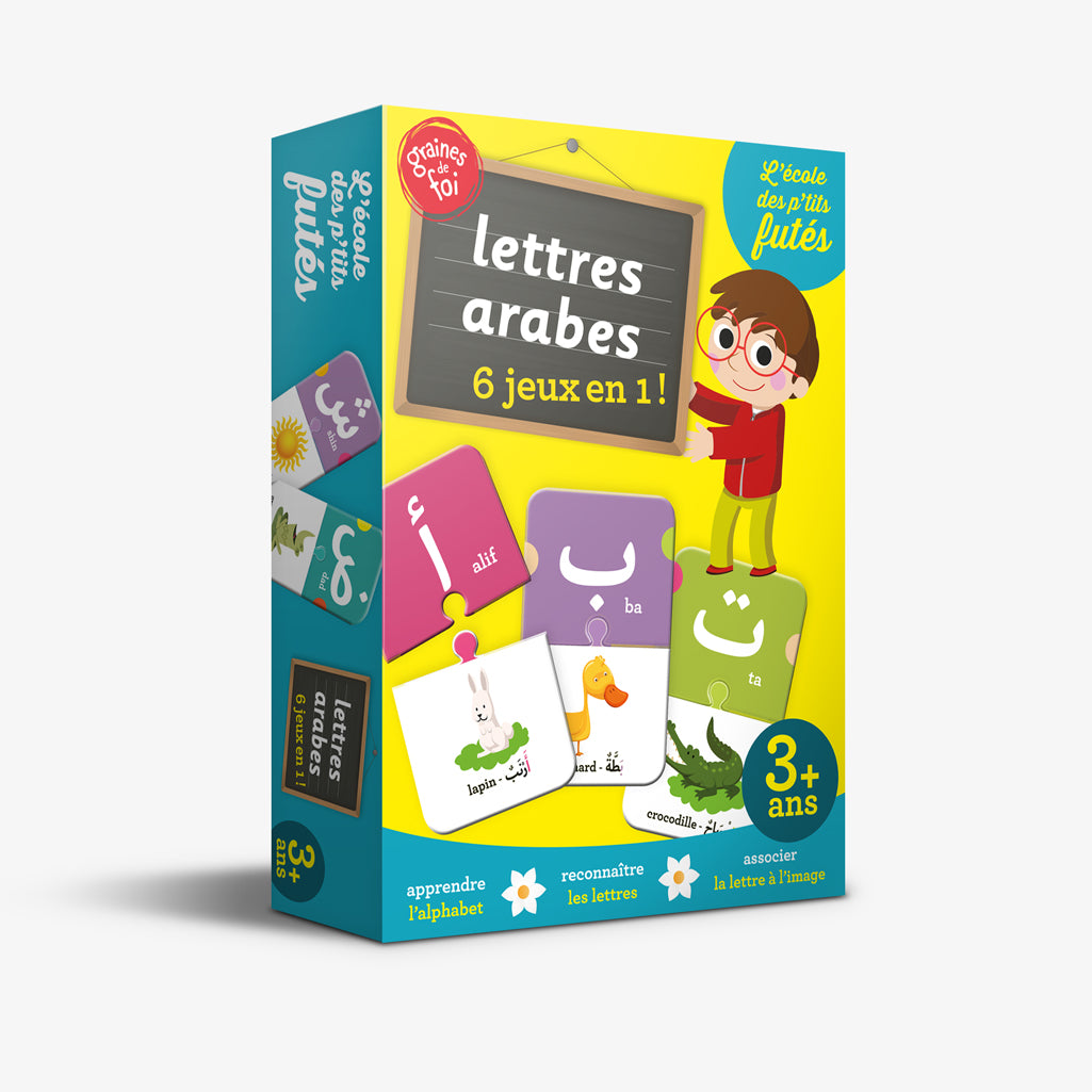 Lettres Arabes – 6 jeux en 1 ! - Graines De Foi