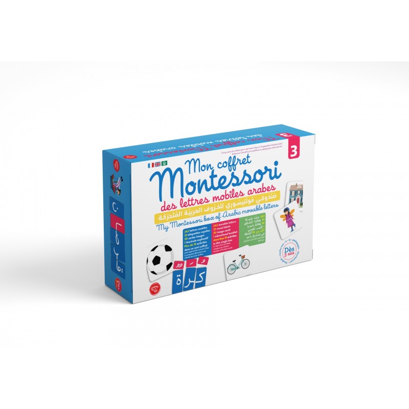 MON COFFRET MONTESSORI DES LETTRES MOBILES ARABES 3 - GRAINES DE FOI