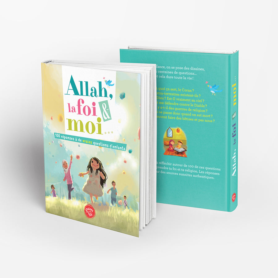 Photo de Allah, la foi et moi – 100 réponses à de vraies questions d’enfants - Graines De Foi - Librairie Al Minhaj