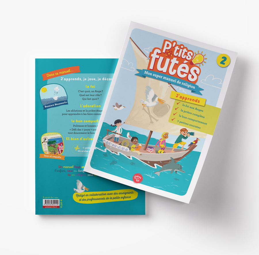 P’tits futés 2 – Mon super manuel de religion - Graines De Foi - Librairie Al Minhaj