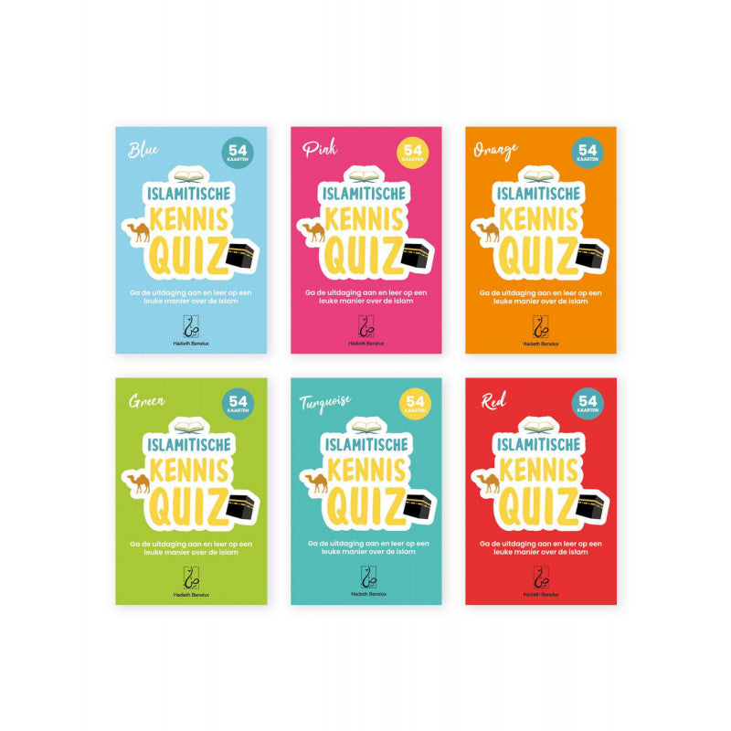 Quiz Connaissance sur l'Islam - 54 Cartes - Version Française - Hadieth Benelux - Librairie Al Minhaj