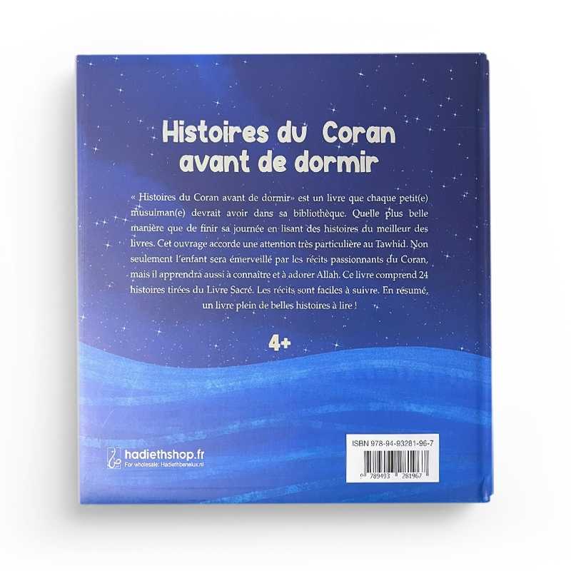 Histoires du Coran avant de dormir (À partir de 4 ans) - Éditions Hadieth Benelux - Librairie Al Minhaj