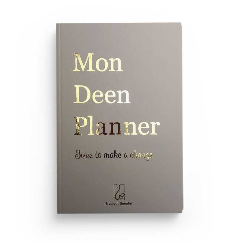 Mon Deen Planner (Français) - Hadieth Benelux - Librairie Al Minhaj