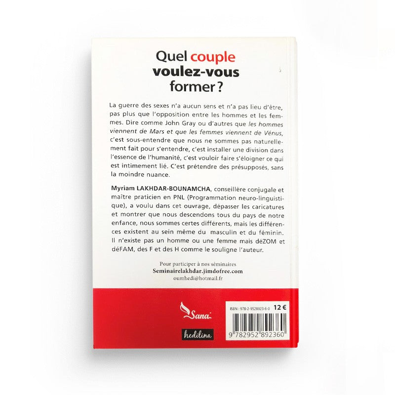 Quel couple voulez-vous former ? Myriam Lakhdar Bounamcha - Librairie Al Minhaj