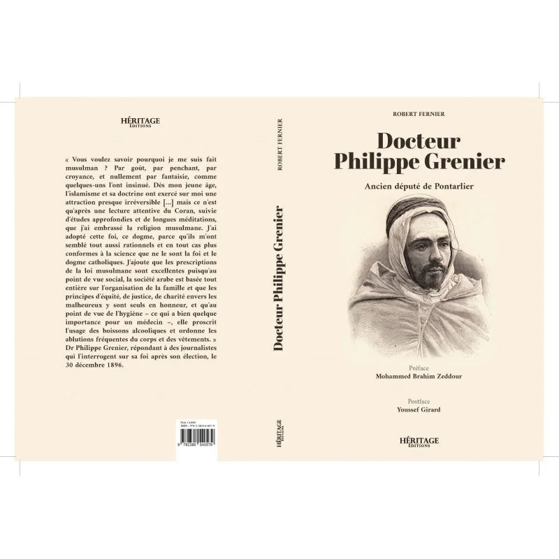 Docteur Philippe Grenier : Ancien Député de Pontarlier - Robert Fernier - Héritage - Librairie Al Minhaj