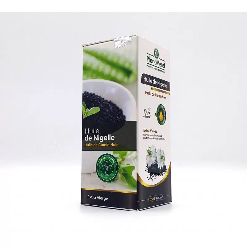 Huile De Nigelle Extra Vierge – 50 ml – Phenomenal LAB - Librairie Al Minhaj