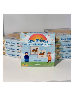 Jeu Mémo – Les Prophètes Du Coran – 50 Cartes – Qalbeen (3 Ans Et +) - Librairie Al Minhaj