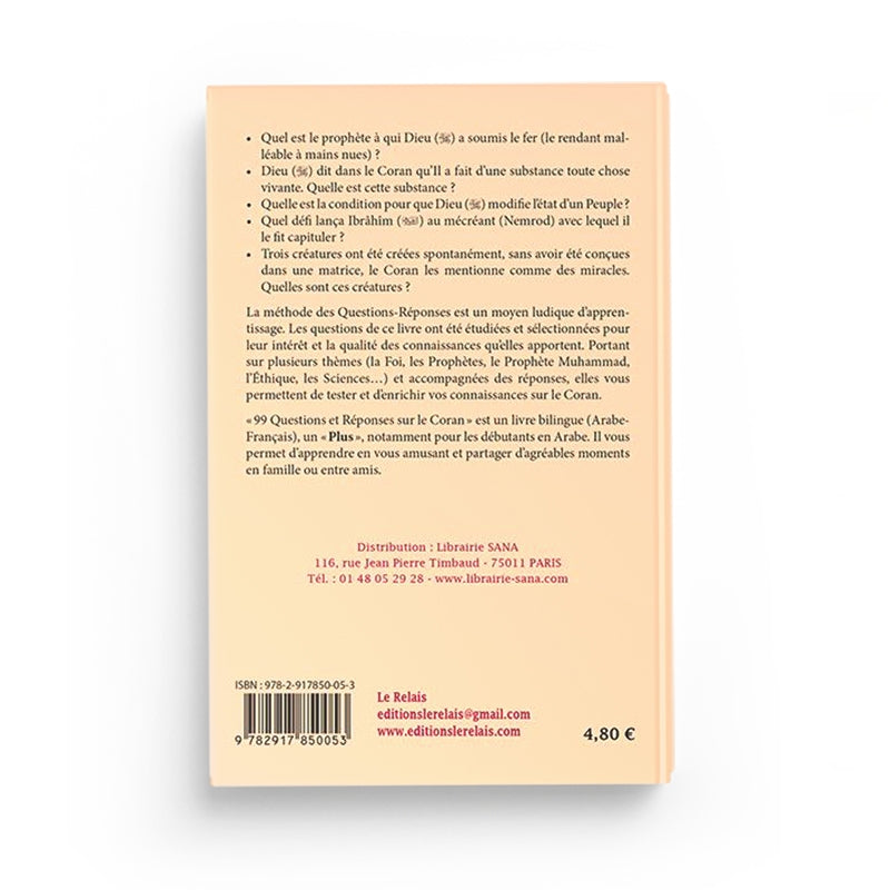 99 Questions et Réponses sur le Coran Vol 01 - Khalil Temmar - LE RELAIS - Librairie Al Minhaj