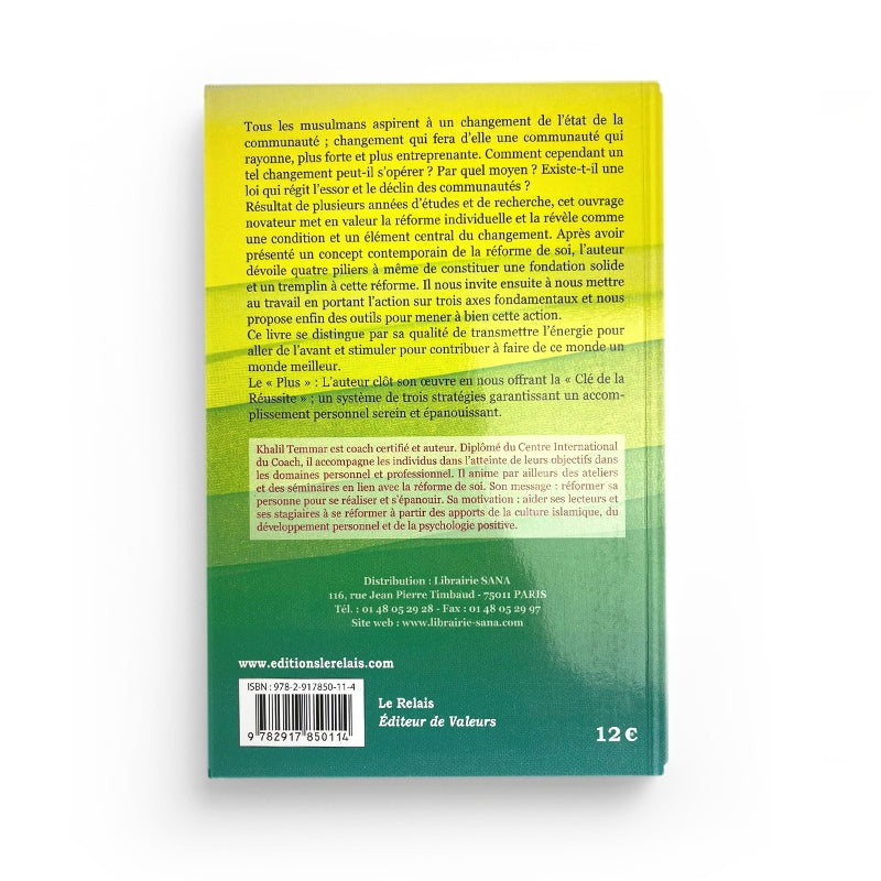 La Réforme Individuelle - Résolution d'un Cœur Vivant - Khalil Temmar- LE RELAIS - Librairie Al Minhaj