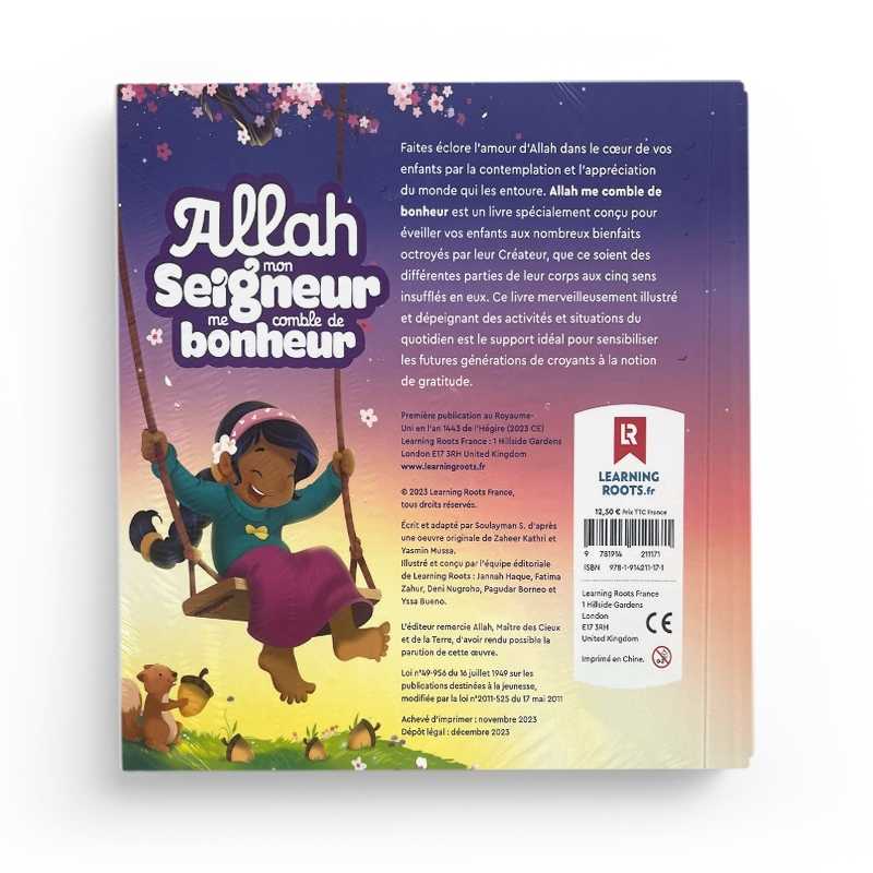 Photo de Allah Mon Seigneur Me Comble De Bonheur - Yasmin Mussa - Editions Learning Roots - Librairie Al Minhaj