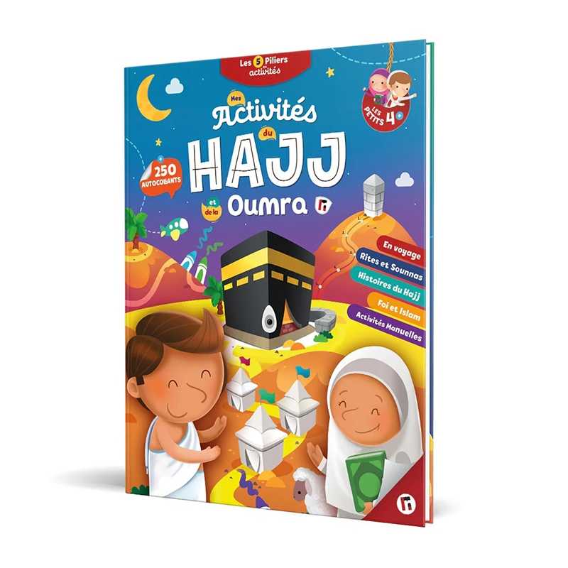 Mes Activités du Hajj et de la Oumra (pour les petits 4 ans et +) - Learning Roots - Librairie Al Minhaj