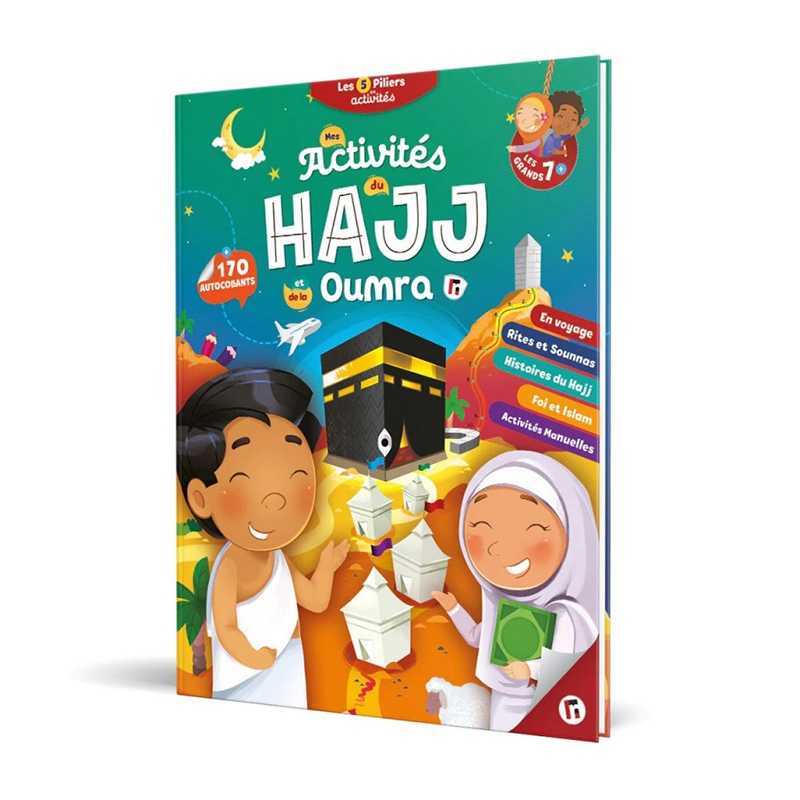 Mes Activités du Hajj et de la Oumra (pour les petits 7 ans et +) - Learning Roots - Librairie Al Minhaj