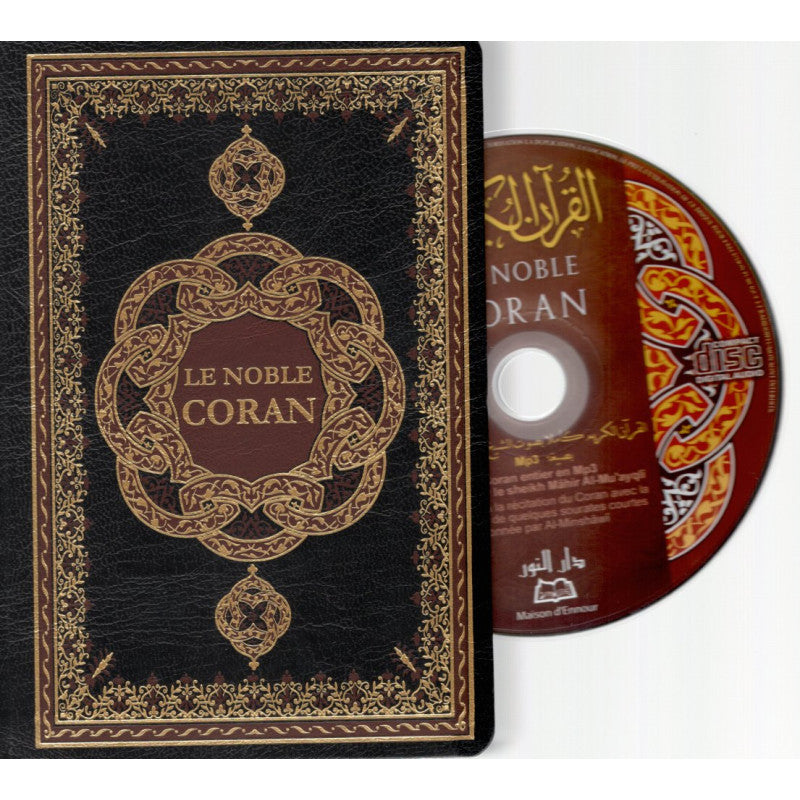 Le Saint Coran (Grand Format) + CD Coran Arabe - Traduction Du Saint Coran Avec Translittération Phonétique - Librairie Al Minhaj