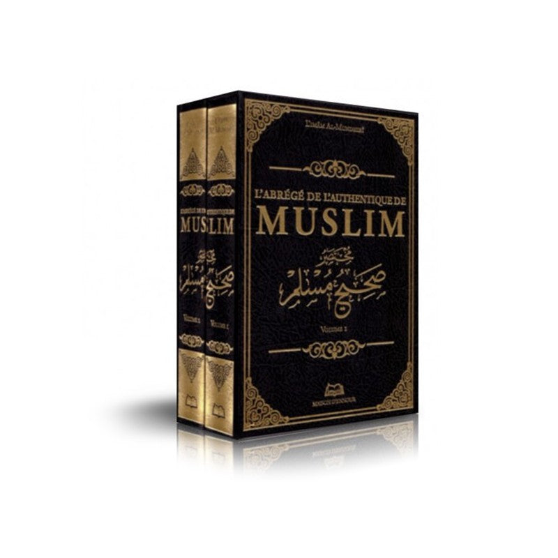 L'Abrégé de l'Authentique de Muslim De l'Imam Al-Mundhiri, 2 Volumes, Bilingue - Maison D'Ennour - Librairie Al Minhaj