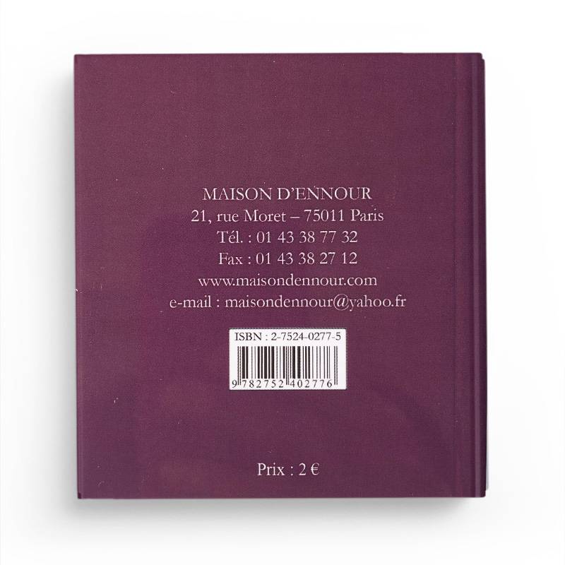 La Prière de l'Istikhara - ABDERRAZAK MAHRI - Maison D'Ennour - Librairie Al Minhaj