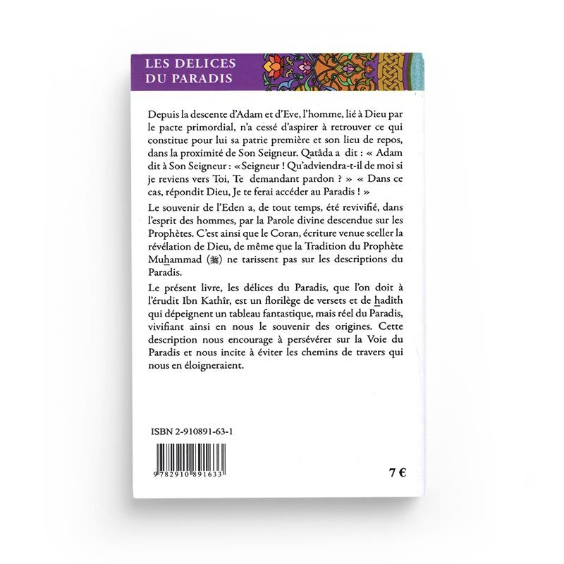 Les Délices Du Paradis - IBN KATHÎR - Maison D'Ennour - Librairie Al Minhaj