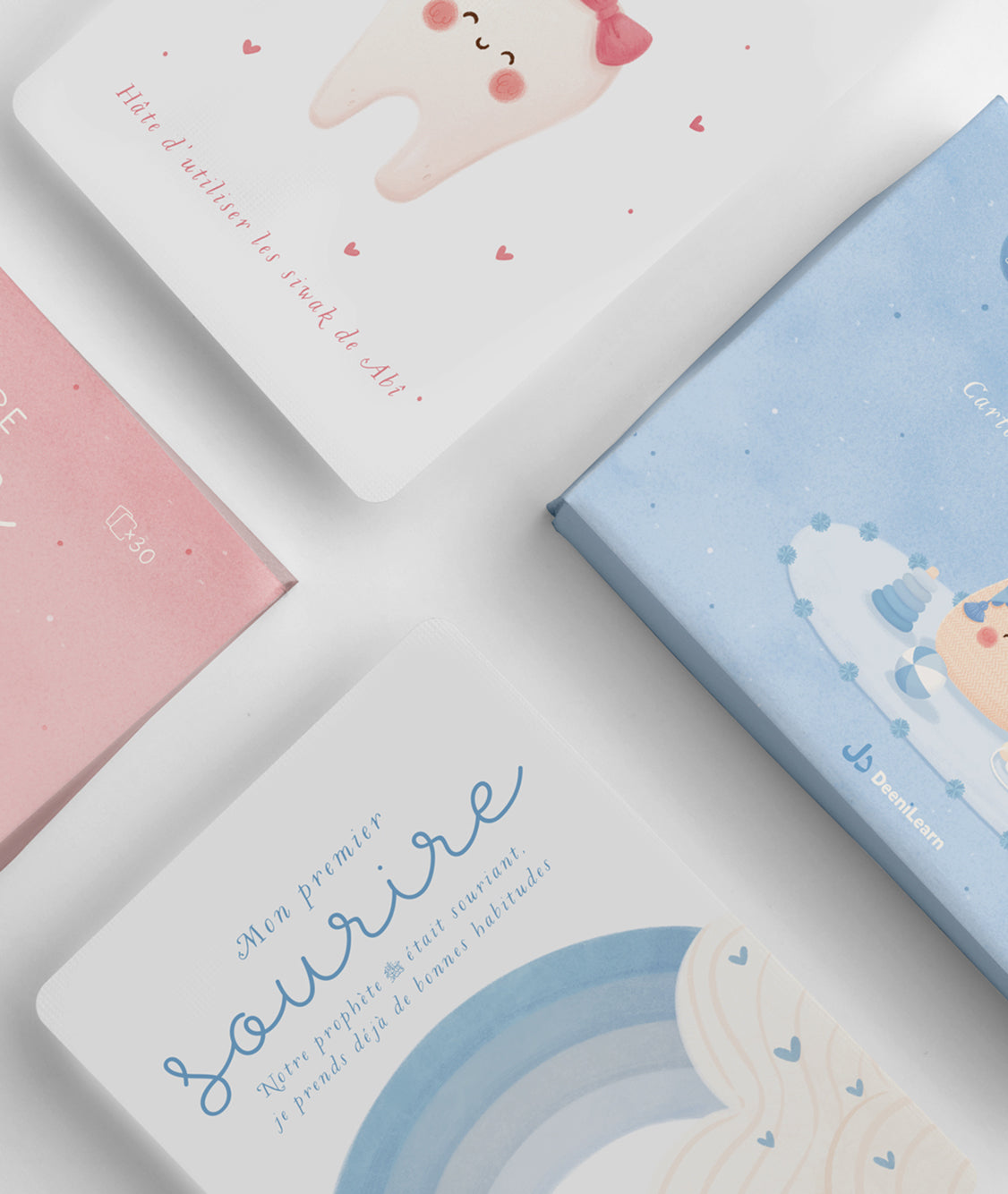 Ma Première Année – Cartes Étapes Fille – Deenilearn