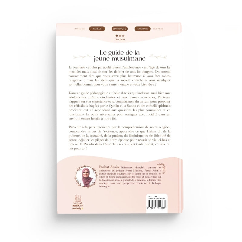 Le guide de la jeune musulmane – Un mode d’emploi spirituel et pédagogique pour les jeunes musulmanes - Librairie Al Minhaj