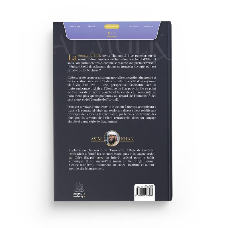 Le Royaume de Dieu - les leçons de sourate al Mulk - Asim Khan - MuslimCity - Librairie Al Minhaj