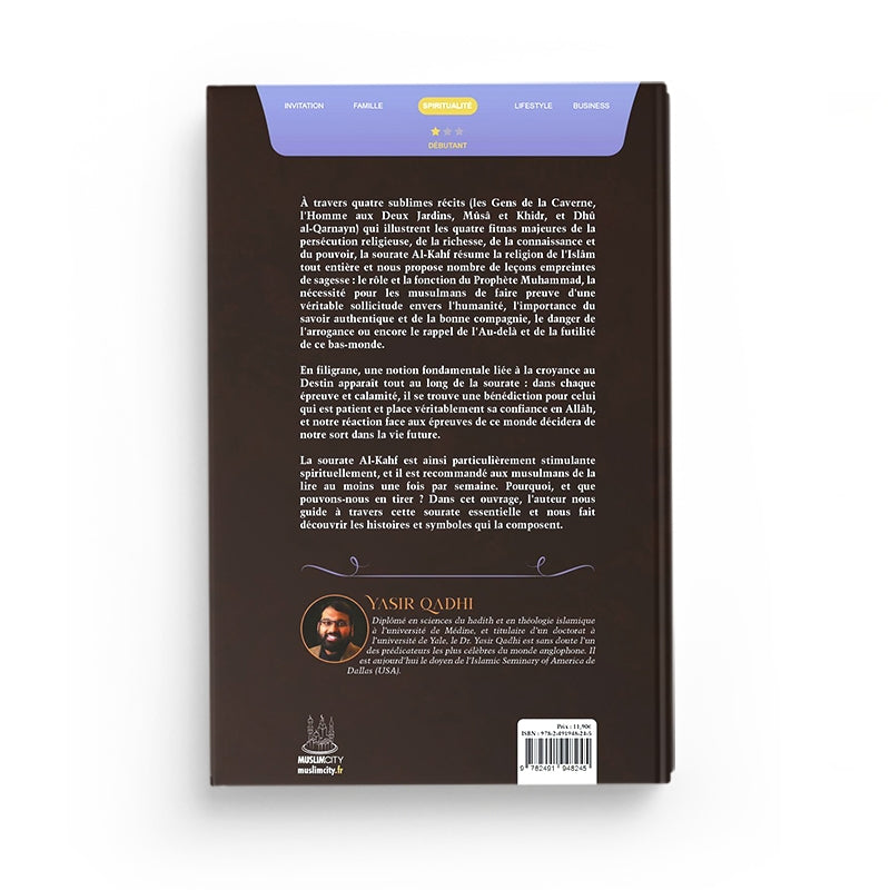 Les leçons de la sourate al Kahf - Yasir Qadhi - MuslimCity - Librairie Al Minhaj